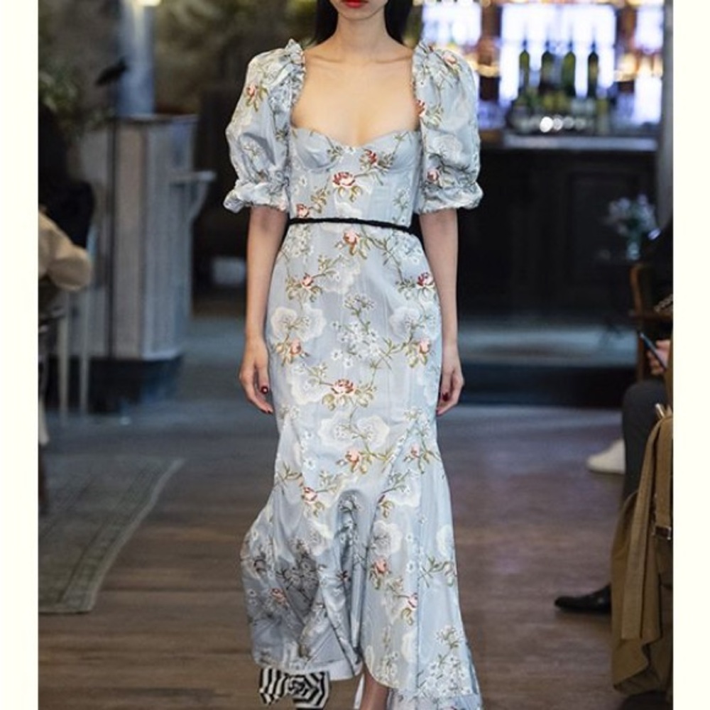 Brock collection floral dress